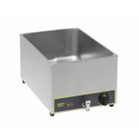 Economic bain-marie 1/1, without waste outlet, without container